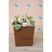 cheap wicker flowerpot Vase